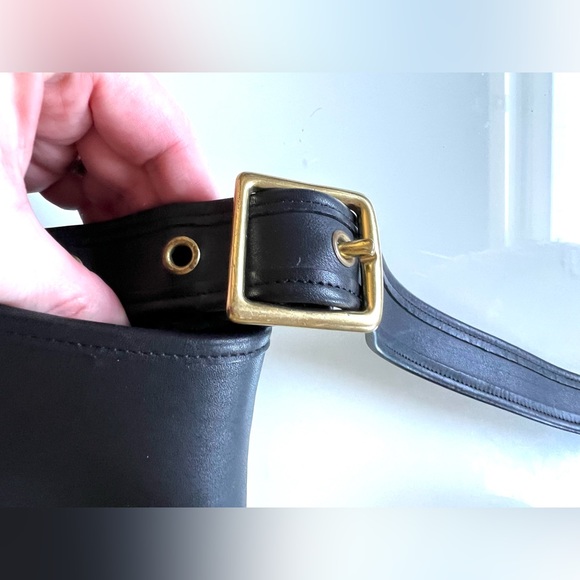 Coach Vintage Pebbled Leather Shoulder Messenger Crossbody - Picture 8 of 13